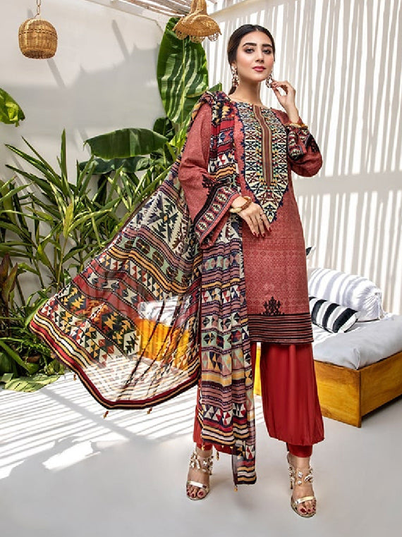 Sidra Aleem Angan Nena Linen Collection (SA-22)