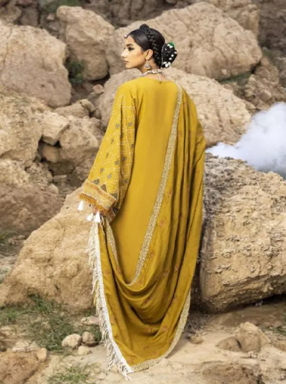 Siera Embroidered Peach Collection 2024 By Sidra Aleem (D-04)