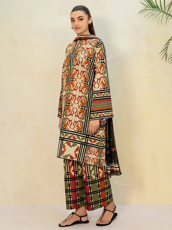 Summer CO-ORDS by Jazmin Lawn Collection 2025 (USE-9194)