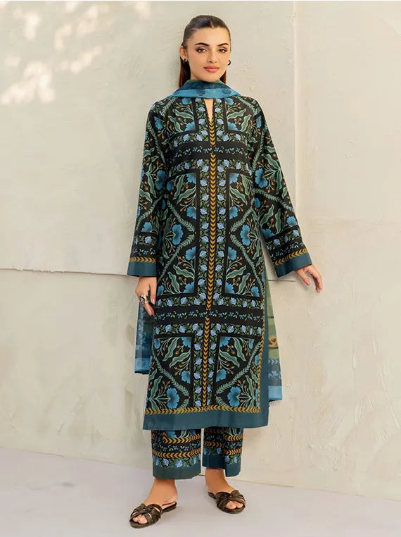 Summer CO-ORDS by Jazmin Lawn Collection 2025 (USE-9201)