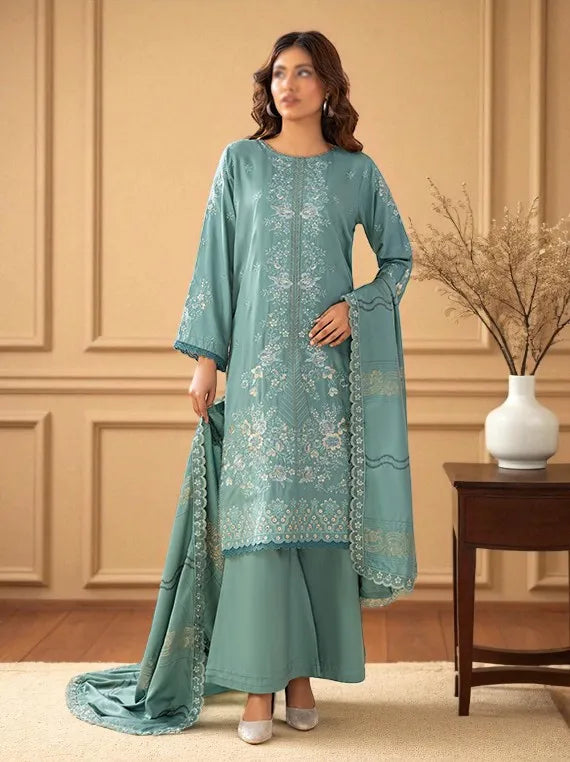 Tassur by Fantak Embroidered Viscose Collection 2025 Vol-01 (D-02)