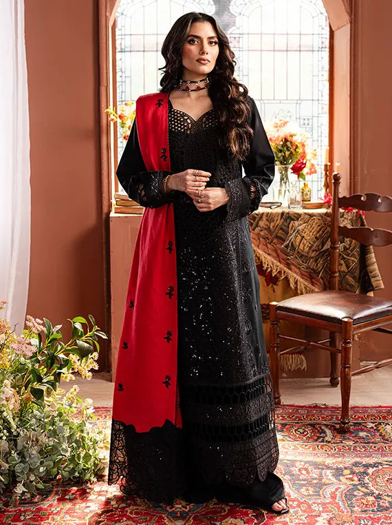 Veronica Embroidered Karandi Collection 2024 By Mahnur (MARGARET)