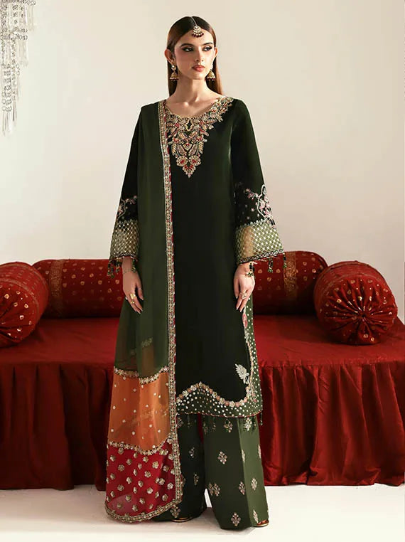 ZARPOSH Embroidered Velvet Collection 2025 by Emaan Adeel (AARISH)