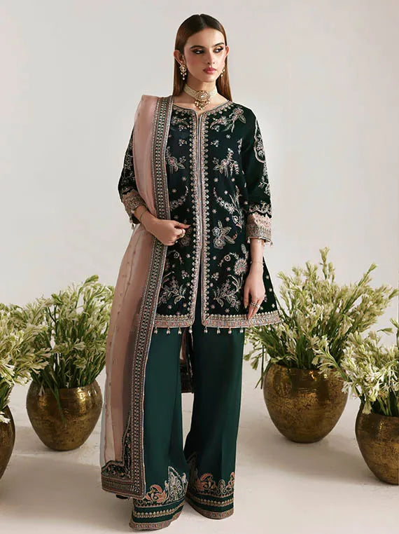 ZARPOSH Embroidered Velvet Collection 2025 by Emaan Adeel (MEHRUUNISA)
