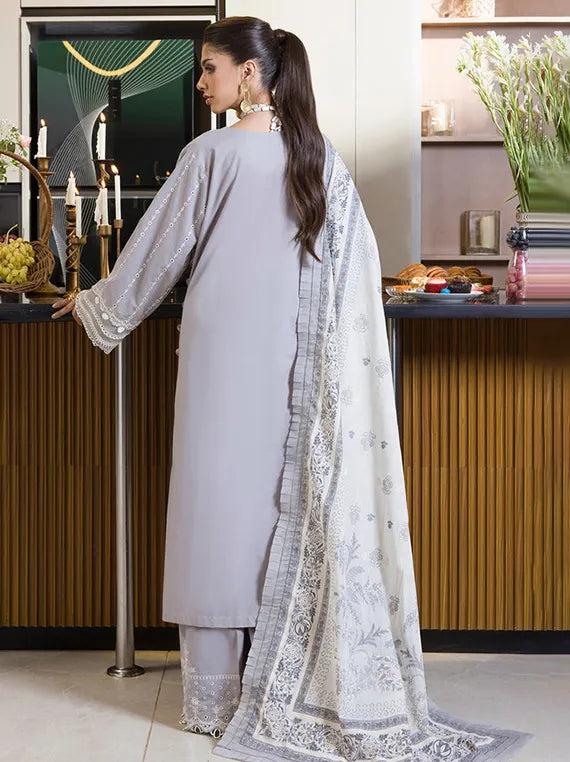 ZELLBURY Chikankari Winter Cotton Collection 2025 (WUC25E30069)