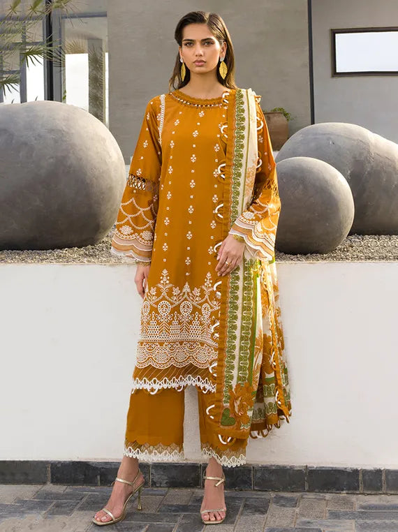 ZELLBURY Chikankari Winter Cotton Collection 2025 (WUC25E30074)