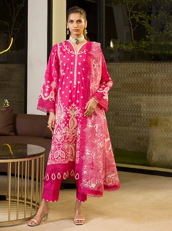 ZELLBURY Chikankari Winter Cotton Collection 2025 (WUC25E30078)