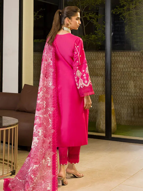 ZELLBURY Chikankari Winter Cotton Collection 2025 (WUC25E30078)