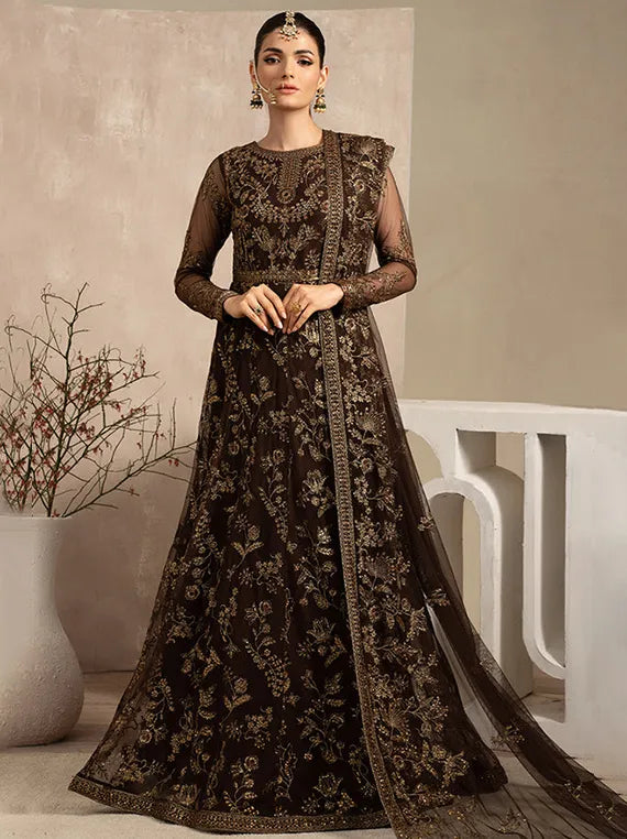 Zarif The Luxe Embroidered Festive Collections (ZRN-01-SIYAH)