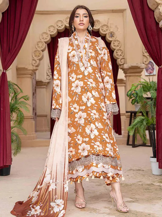 Zoya by Muntaha Printed Viscose Collection 2025 Vol-174 (D-04)