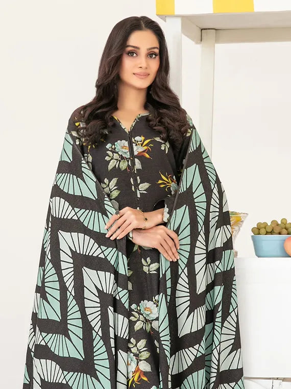 Zurina Printed Leather Peach Collection 2025 by Tawakkal Fabrics (D-4476)