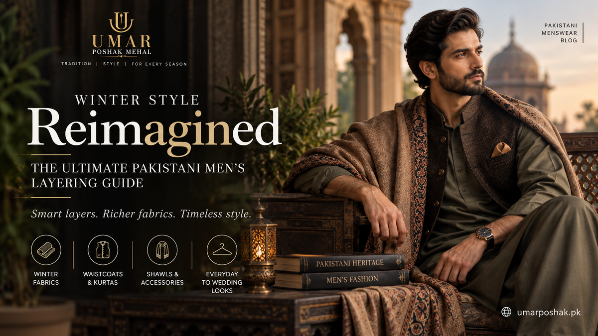 Winter Style, Reimagined: The Ultimate Pakistani Men’s Layering Guide