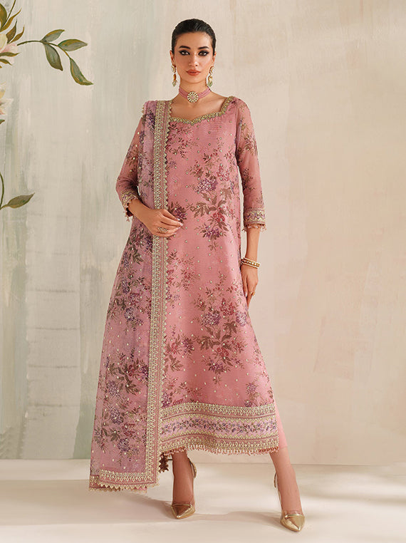 Baroque Embroidered Chiffon Multi Collection 2026 (BQU-UF-4374)