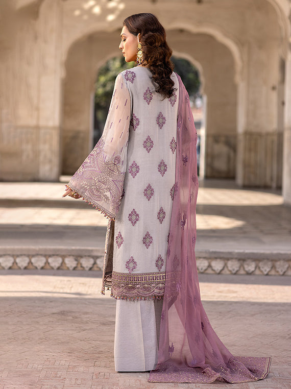 Flossie Festive Embroidered Unstitched Collection'26 (S-1310)