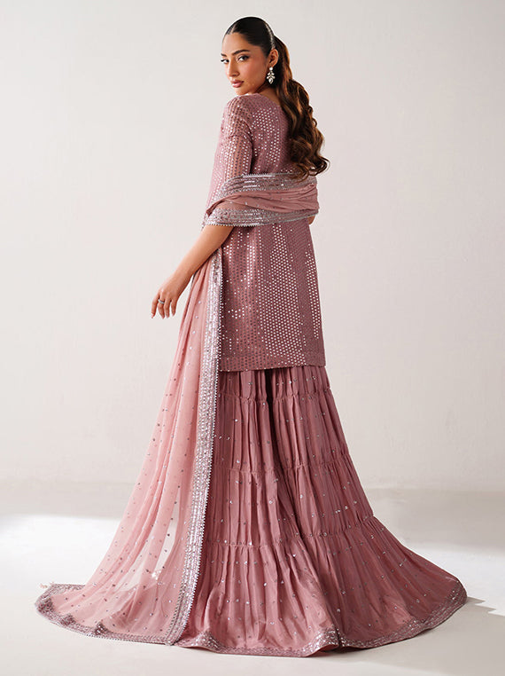 Baroque Embroidered Chiffon Multi Collection 2026 (BQU-UF-4388)