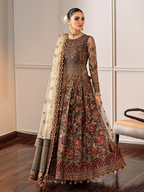 Baroque Embroidered Chiffon Multi Collection 2026 (BQU-CH09-02)