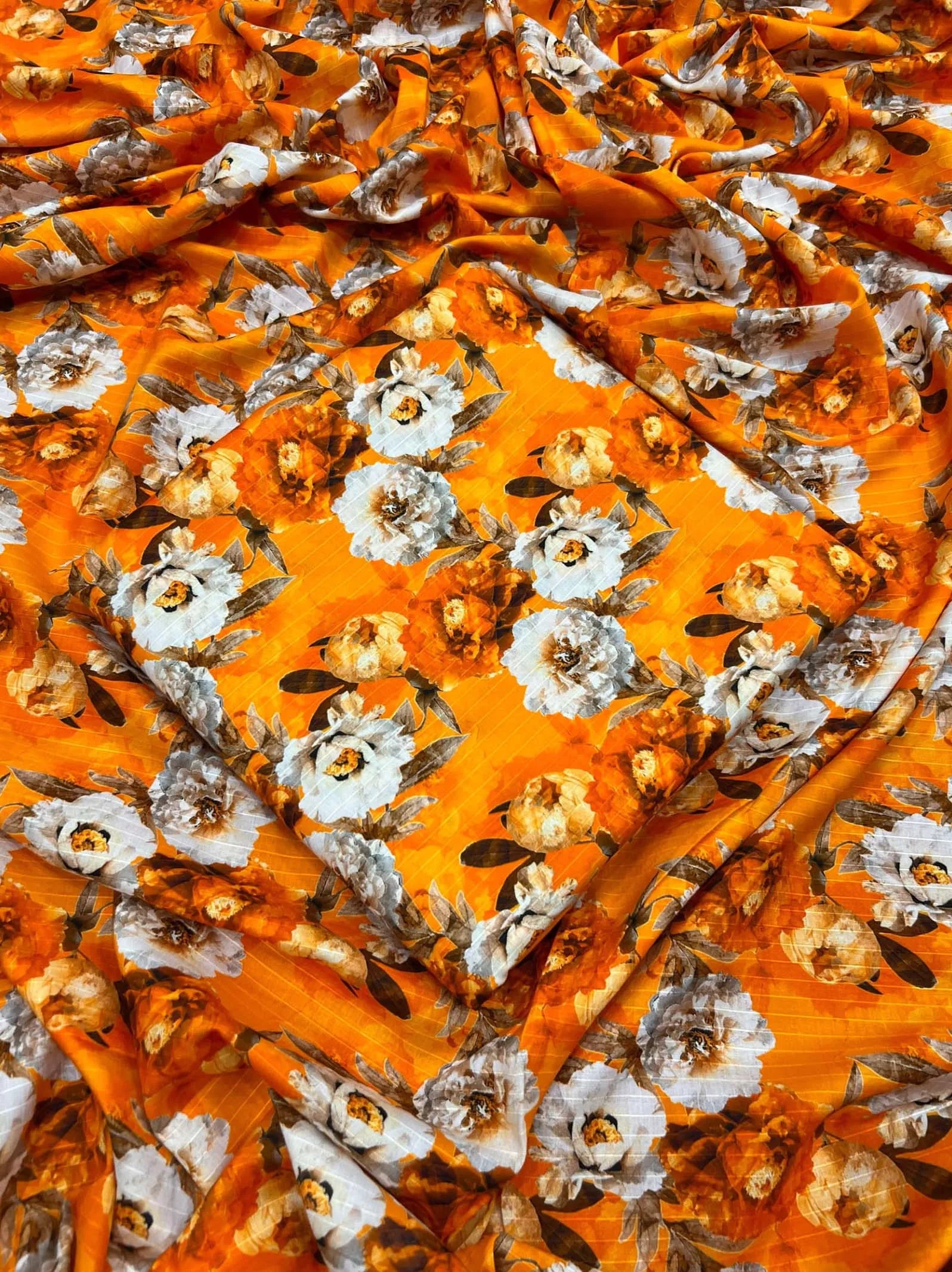 Two Piece Printed Doriya Linen Collection 2024 (AC-24-17)