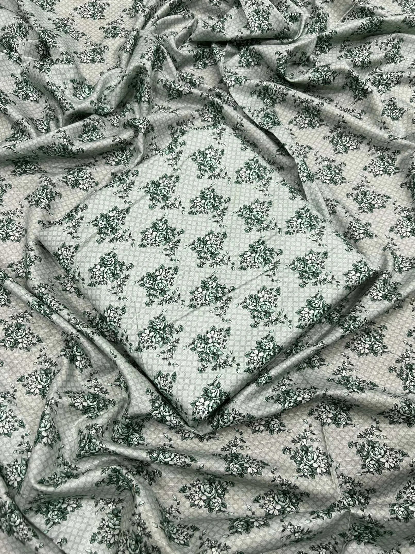 Two Piece Printed Doriya Linen Collection 2024 (AC-24-23)