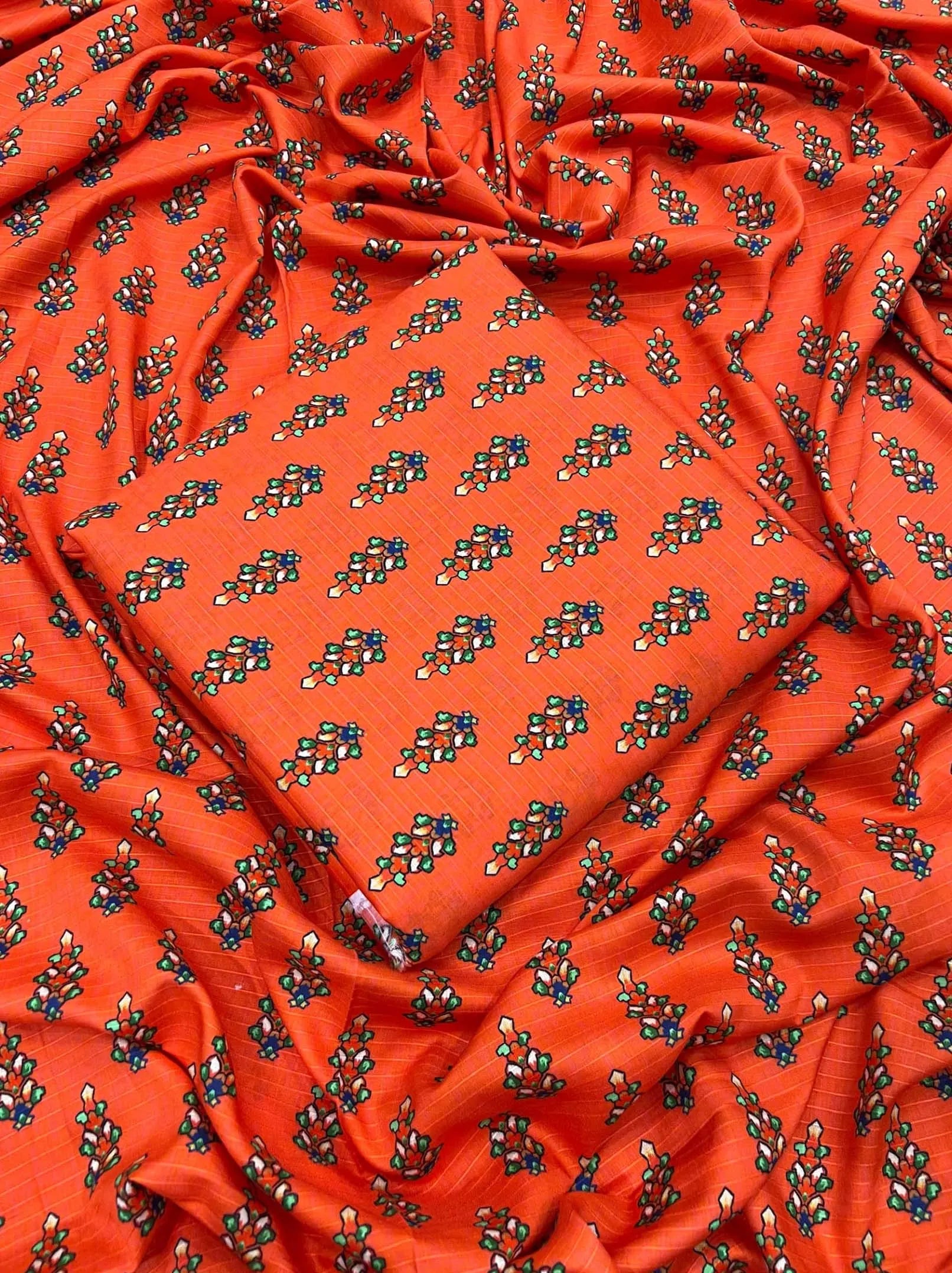 Two Piece Printed Doriya Linen Collection 2024 (AC-24-24)