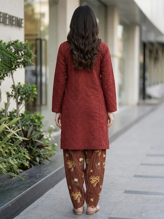 2pc Chikankari Lawn Edit 2026 Vol-FA51 (D-14)