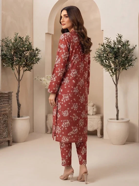 2pc Printed Cambric Cotton Edit 2026 Vol-FB07 (D-02)