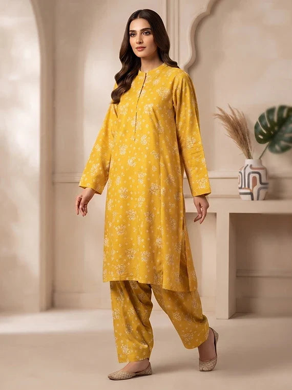 2pc Printed Cambric Cotton Edit 2026 Vol-FB07 (D-03)
