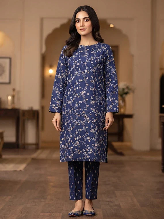 2pc Printed Cambric Cotton Edit 2026 Vol-FB07 (D-10)