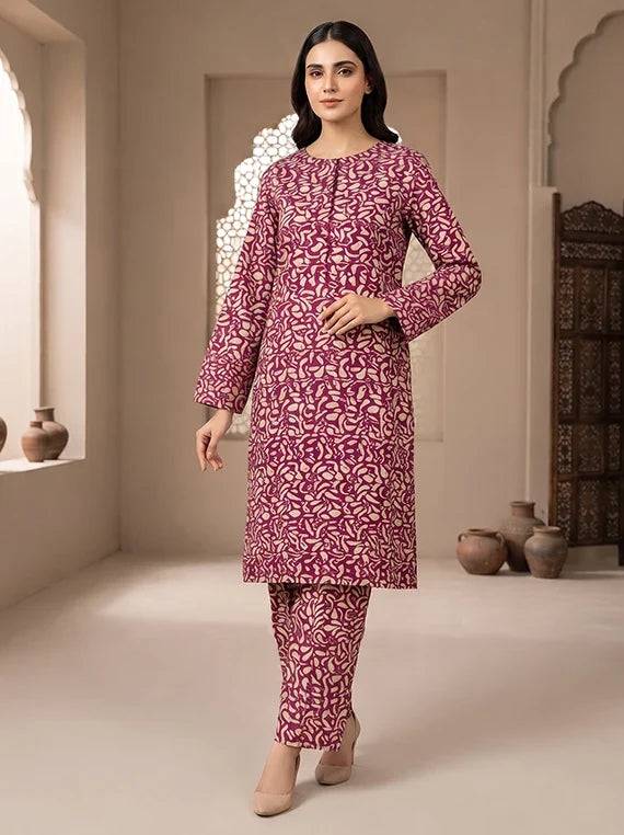 2pc Printed Cambric Cotton Edit 2026 Vol-FB07 (D-15)
