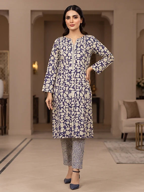 2pc Printed Cambric Cotton Edit 2026 Vol-FB07 (D-16)
