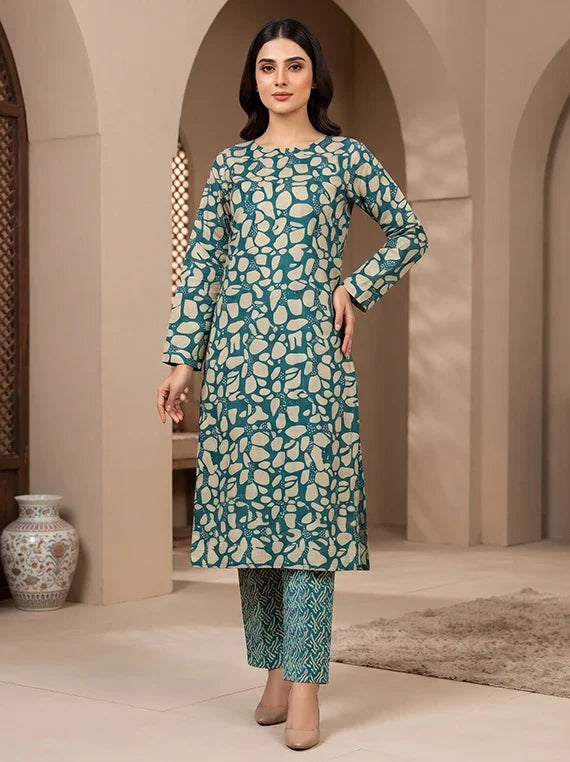 2pc Printed Cambric Cotton Edit 2026 Vol-FB07 (D-18)
