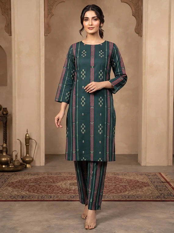 2pc Printed Cotdrai Edit 2026 Vol-FB06 (D-01)