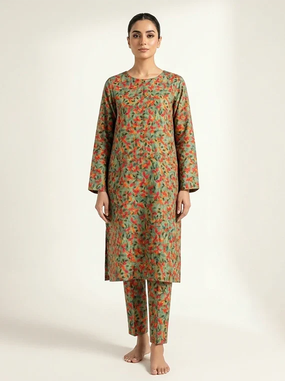 2pc Printed Lawn Edit 2026 Vol-FA02 (D-13)