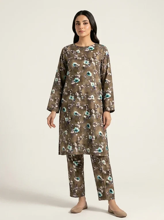 2pc Printed Lawn Edit 2026 Vol-FA02 (D-14)