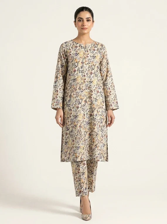 2pc Printed Lawn Edit 2026 Vol-FA02 (D-15)
