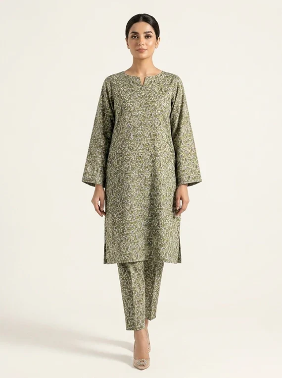 2pc Printed Lawn Edit 2026 Vol-FA02 (D-18)
