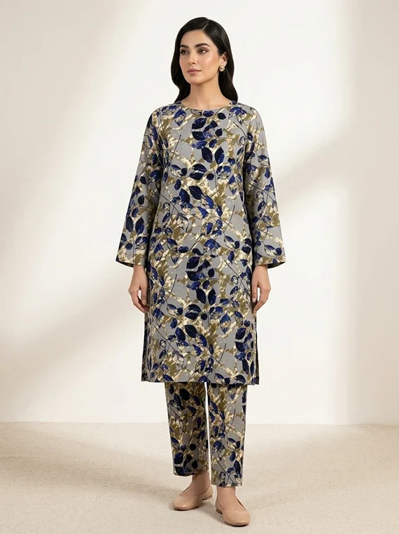 2pc Printed Lawn Edit 2026 Vol-FA02 (D-20)