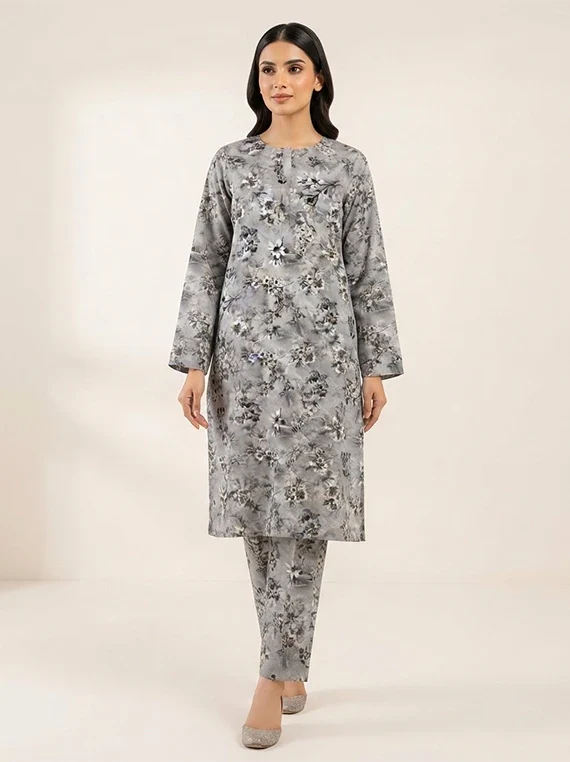 2pc Printed Lawn Edit 2026 Vol-FA02 (D-22)