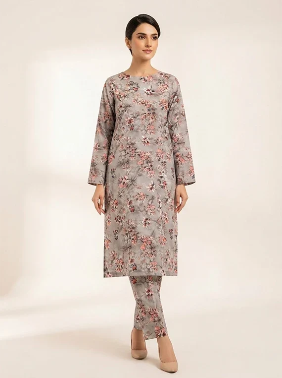 2pc Printed Lawn Edit 2026 Vol-FA02 (D-23)
