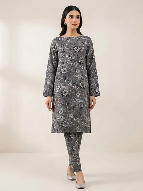 2pc Printed Lawn Edit 2026 Vol-FA02 (D-25)