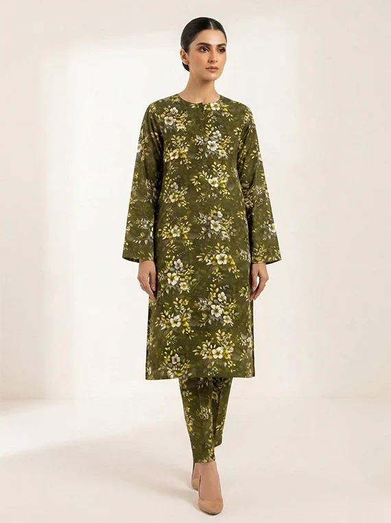 2pc Printed Lawn Edit 2026 Vol-FA02 (D-28)