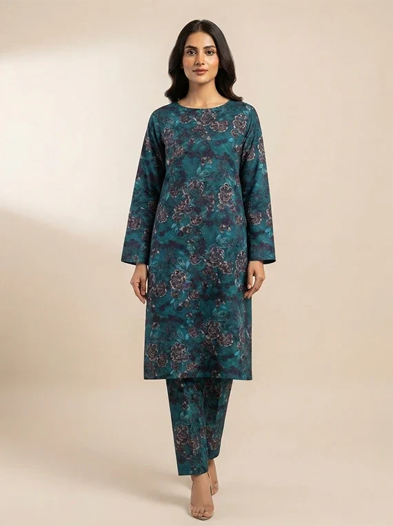 2pc Printed Lawn Edit 2026 Vol-FA02 (D-29)