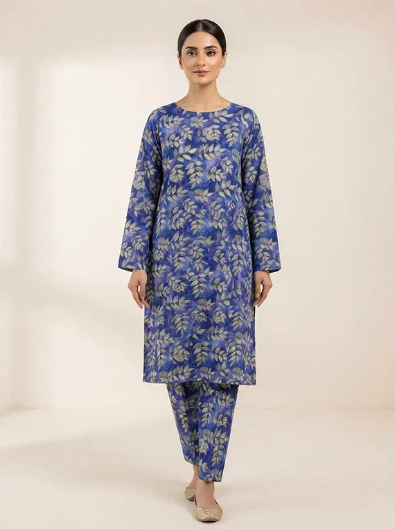 2pc Printed Lawn Edit 2026 Vol-FA02 (D-33)