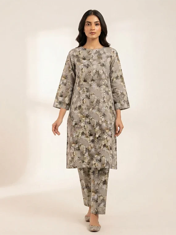 2pc Printed Lawn Edit 2026 Vol-FA02 (D-38)