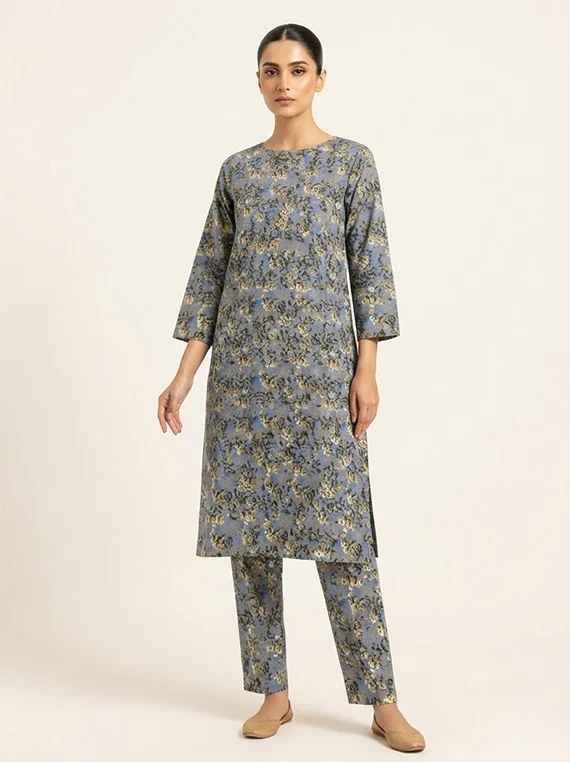 2pc Printed Lawn Edit 2026 Vol-FA02 (D-41)
