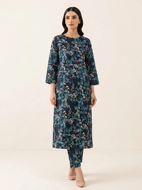 2pc Printed Lawn Edit 2026 Vol-FA02 (D-45)