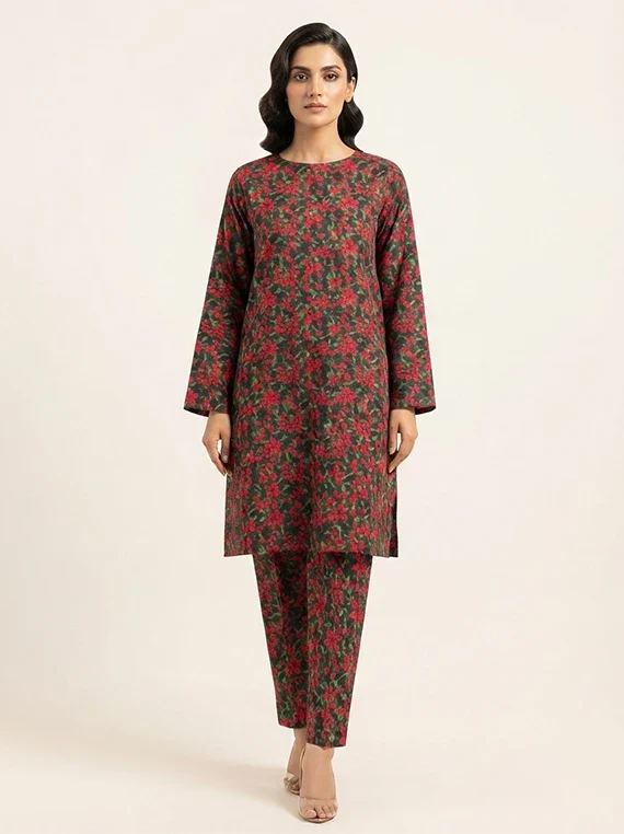2pc Printed Lawn Edit 2026 Vol-FA02 (D-47)