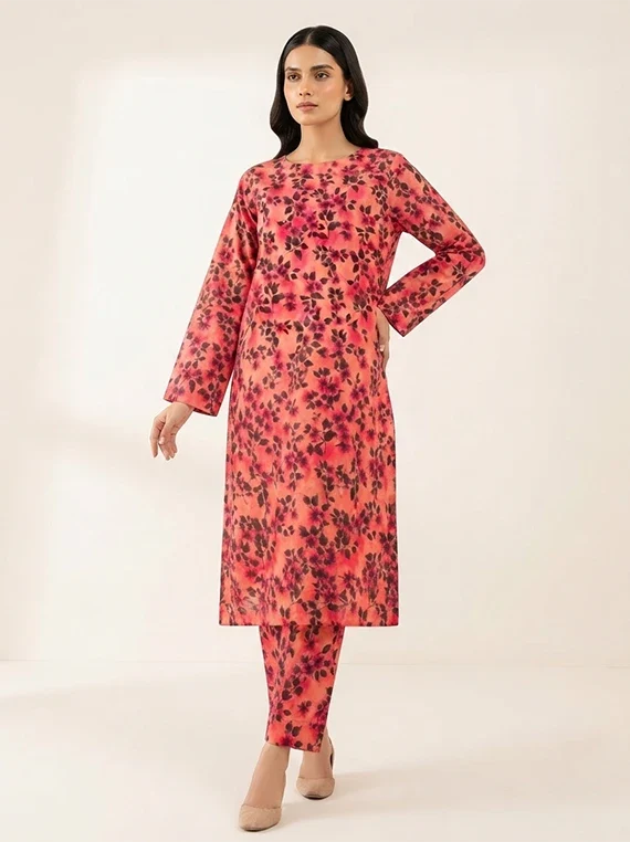2pc Printed Lawn Edit 2026 Vol-FA02 (D-50)