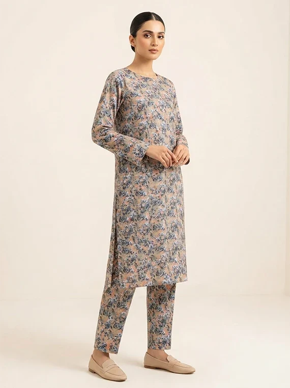 2pc Printed Lawn Edit 2026 Vol-FA02 (D-54)