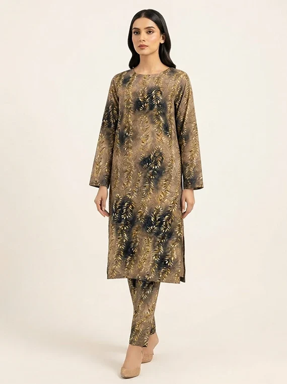 2pc Printed Lawn Edit 2026 Vol-FA02 (D-56)