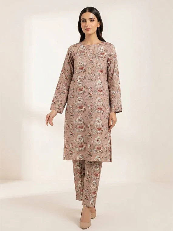 2pc Printed Lawn Edit 2026 Vol-FA02 (D-59)